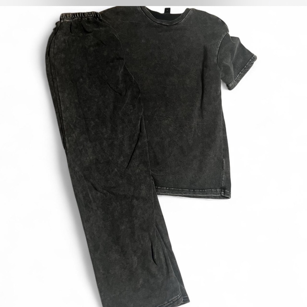 SHEIN Black Two-Piece Set